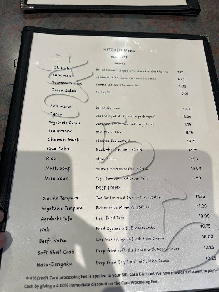 Kirala Menu 5