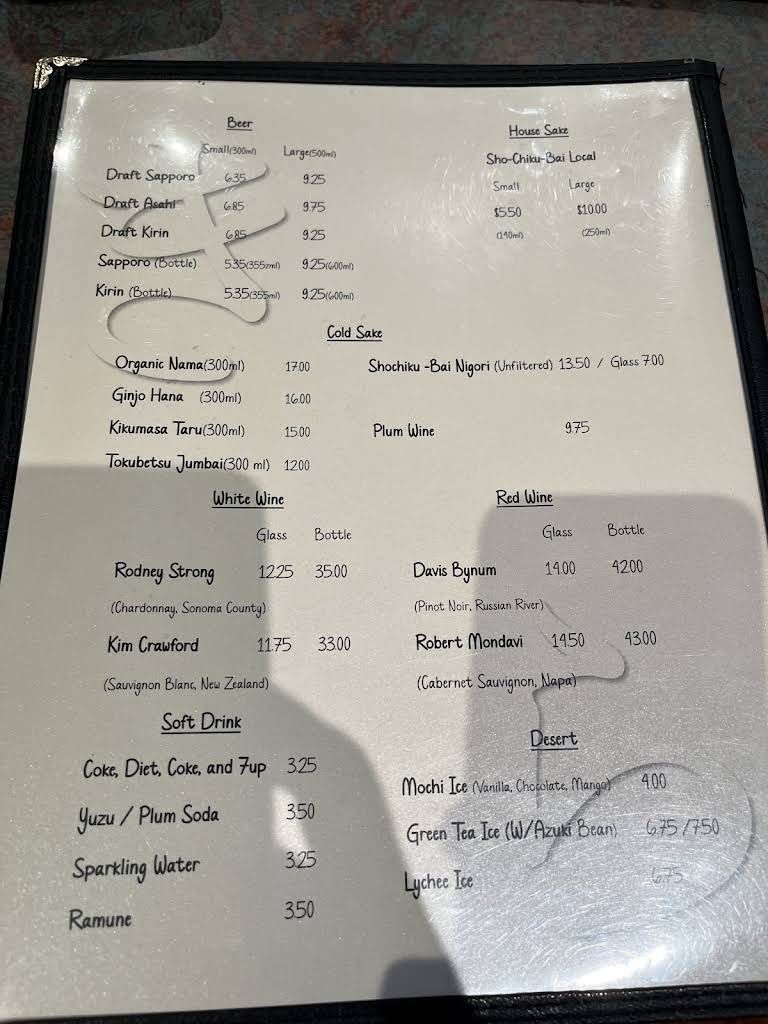 Kirala Menu 8
